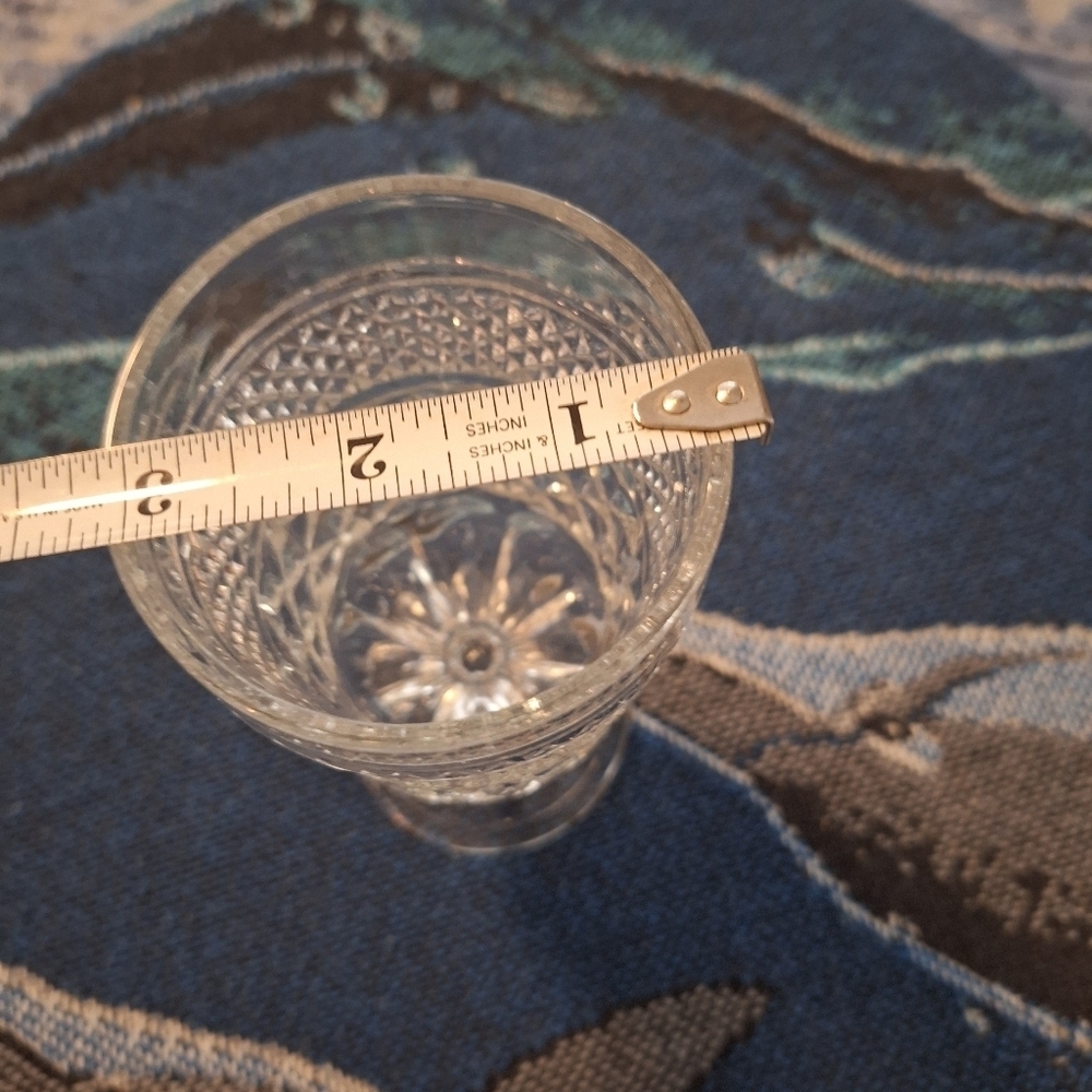 Vintage Anchor Hocking Wexford Vintage 7” Stemmed Wine water Goblets press Glass - Picture 6 of 11